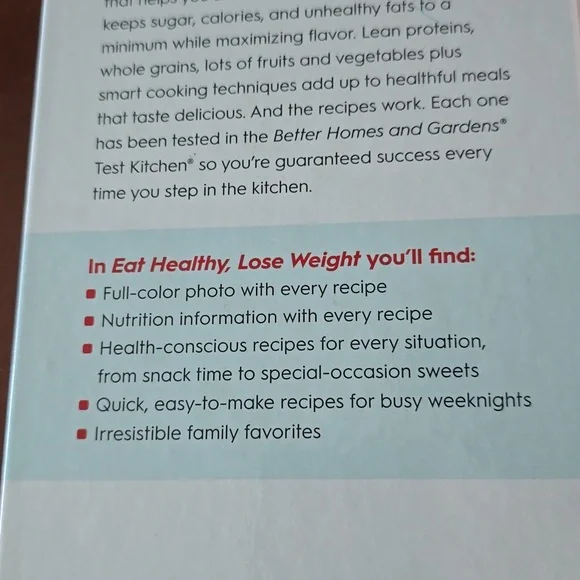 Better Homes and Gardens Eat Healthy Cookbook - Picture 4 of 6